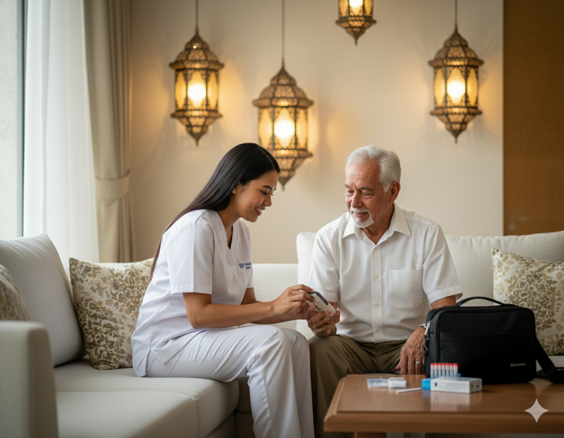 home-nursing-care-qatar-diabetic-elderly-ramadan
