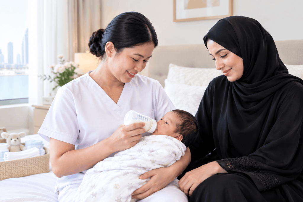 newborn care nurse Qatar